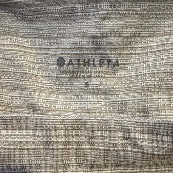 Athleta Textured Gray Fabric - Picture 2 of 3